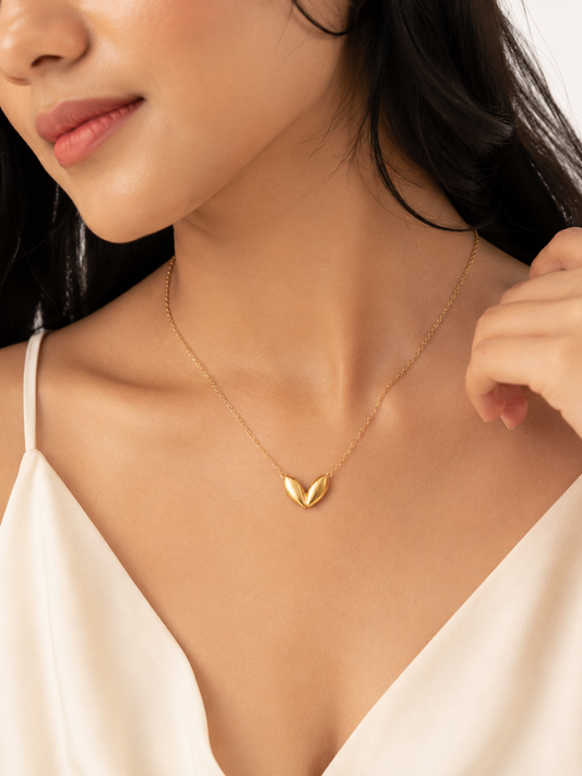 Bloom Heart Necklace