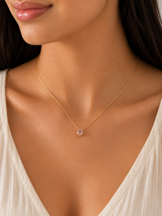 Solitaire Glow Necklace