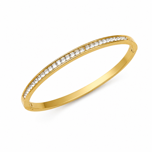 Crystal Line Bangle