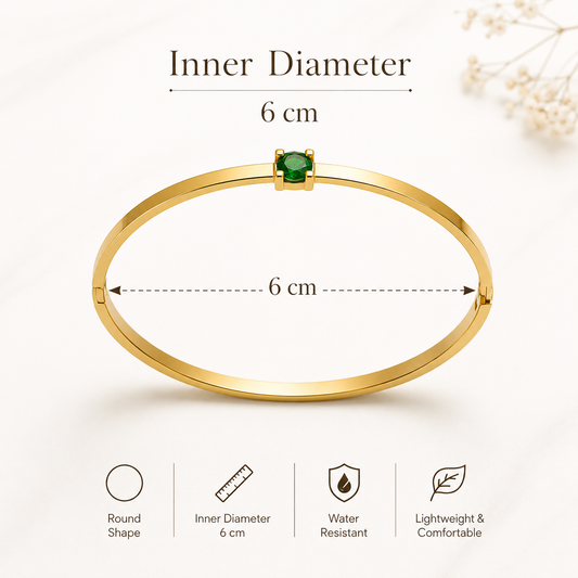 Solitaire Pop Bangle