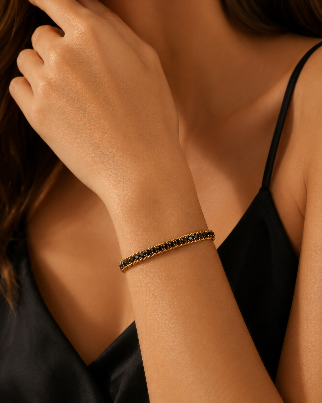 Crystal Chain Bracelet