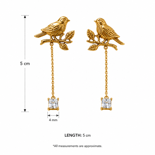 Birdsong Drop Earrings