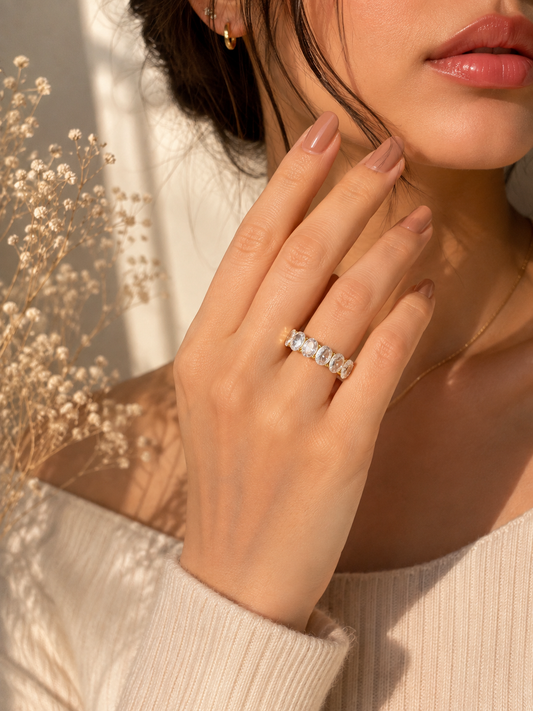 Dazzle Studded Ring