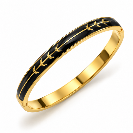 Midnight Vine Bangle