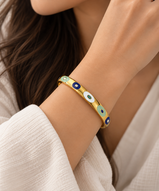 Aura Evil Eye Bangle