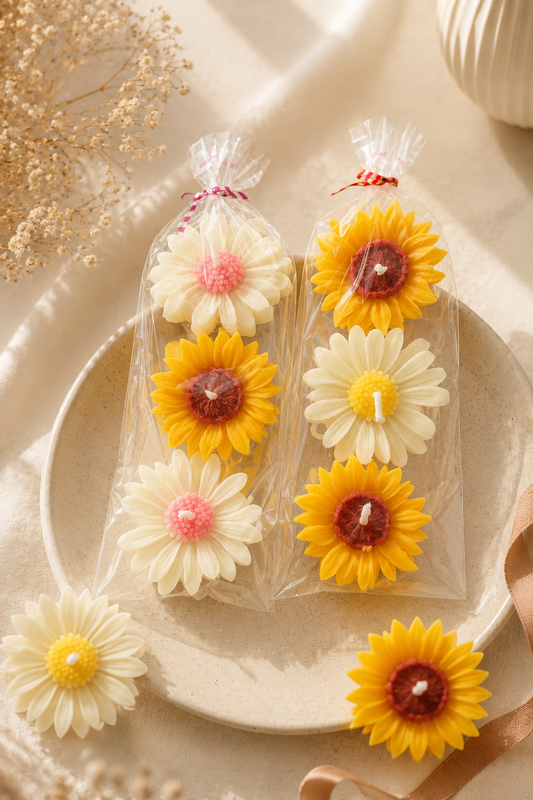 Floral Floating Candles